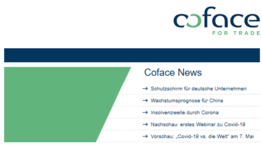 Unsere "Coface News" für Sie