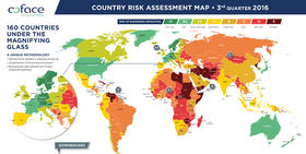 Country risk assessment map • 3rd quarter 2016