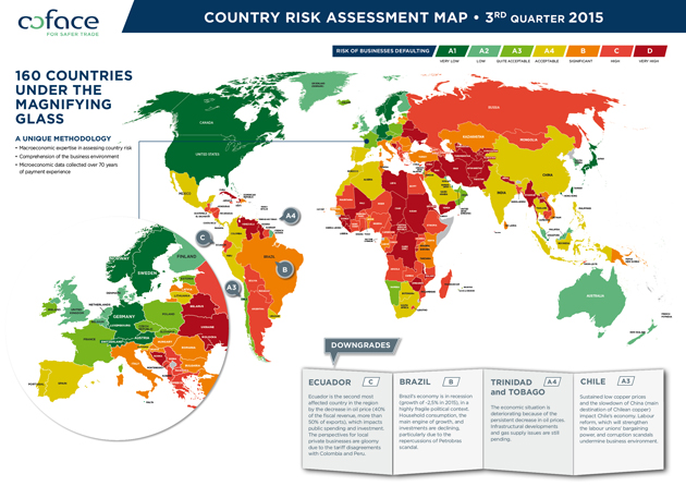 COUNTRY RISK ASSESSMENT MAP Q3
